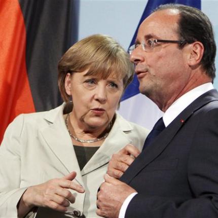 Επικοινωνία Μέρκελ - Ολάντ για τη Ρωσία