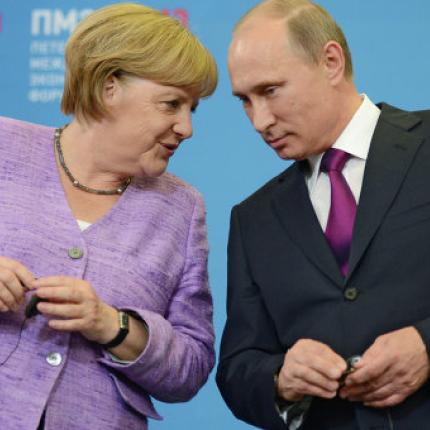 Μέρκελ εναντίον Πούτιν για τη συμφωνία της Γενεύης