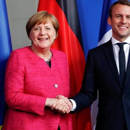 μέρκελ μακρόν