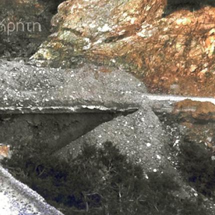 "Βομβαρδισμένο" τοπίο ο Χρυσόστομος στη νότια Κρήτη ... μετά την κακοκαιρία (φωτορεπορτάζ) 