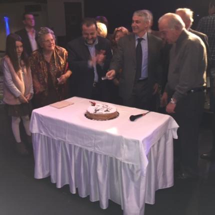 Στην κοπή της πίτας του Συλλόγου Μικρασιατών Ηρακλείου ο Β.Κεγκέρογλου