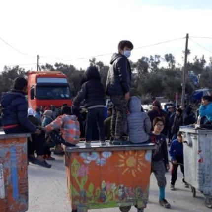 μόρια πρόσφυγες