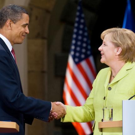 ομπαμα μερκελ