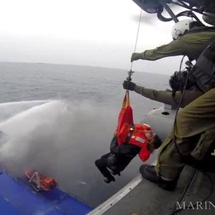 Μετάλλιο Εξόχου Πράξεως στους "σωτήρες" του Norman Atlantic