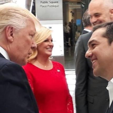 Τσιπρας - Τραμπ