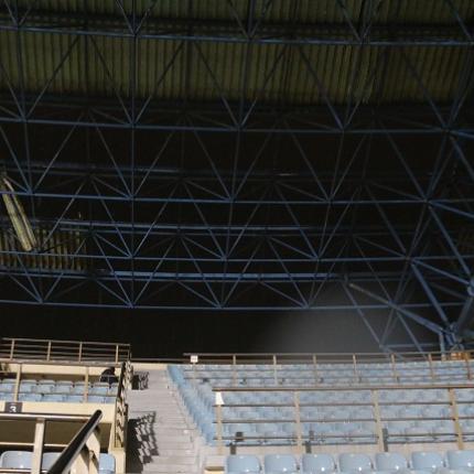 Ζημιές από την κακοκαιρία στο Παγκρήτιο Στάδιο - Αναβάλλονται όλες οι δραστηριότητες