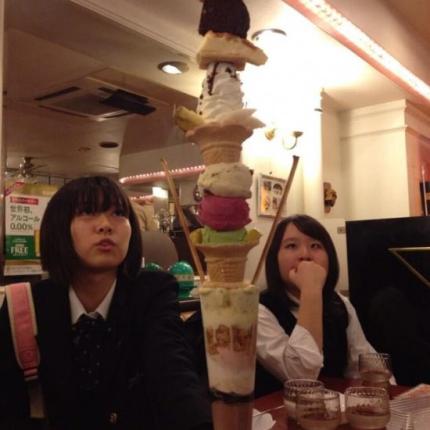 Παγωτό ύψους... 1,5 μέτρου, κατά παραγγελία