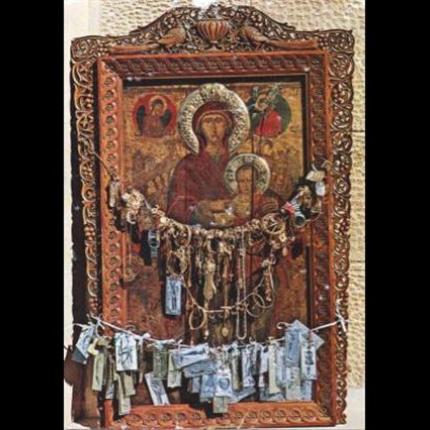 Ως το βράδυ θα παραμείνει στο ΠΑΓΝΗ η Ιερά Εικόνα της Παναγίας της Αντιφωνήτριας 