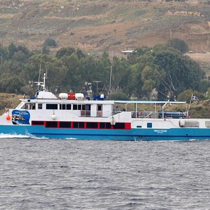 Στην Κάλυμνο το «Παναγιά Σπηλιανή» που προσάραξε σε νησίδα τα μεσάνυχτα