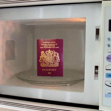 διαβατηριο,φουρνος μικροκυματων