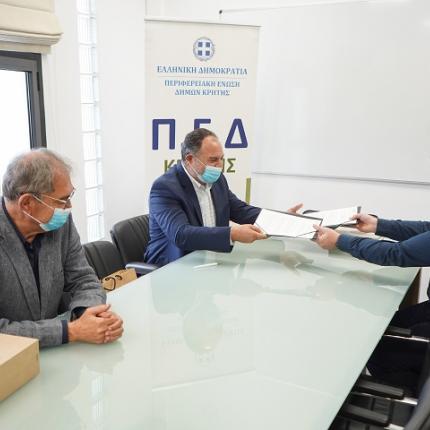 Υπογραφή προγραμματικής συμφωνίας ΠΕΔ Κρήτης και ΙΤΕ με στόχο την Περιφερειακή Ανάπτυξη