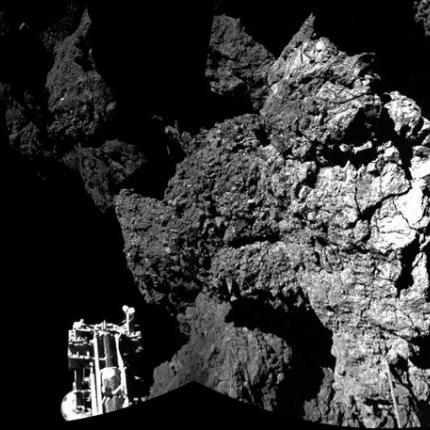 Το Philae "μύρισε" οργανικά μόρια στην επιφάνεια του κομήτη