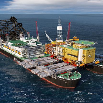 Ο μεγαλύτερος πλωτός γερανός του κόσμου!