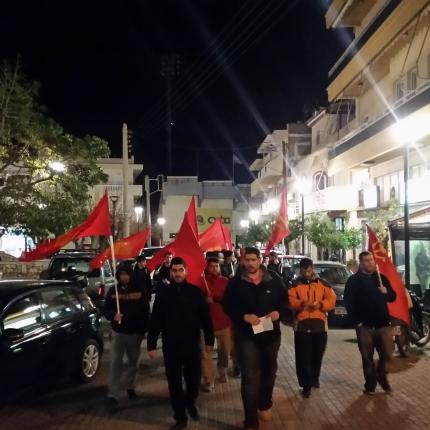 Με επιτυχία οι πικετοφορίες του ΚΚΕ στο Ηράκλειο