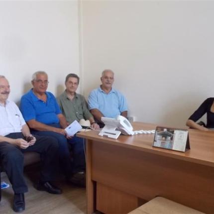 Στην αντιδήμαρχο Πολιτισμού "Οι φίλοι του Λουξεμβούργου στην Κρήτη"