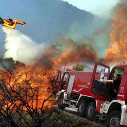 Πολύ υψηλός ο κίνδυνος για πυρκαγιά στα Χανιά 