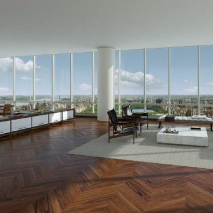 Το πολυτελές ρετιρέ με τους γυάλινους ... τοίχους!