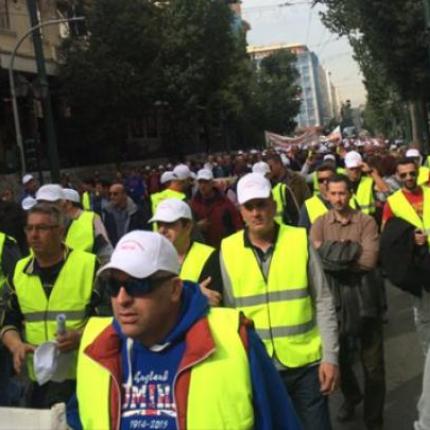 πορεια λιμενεργατών