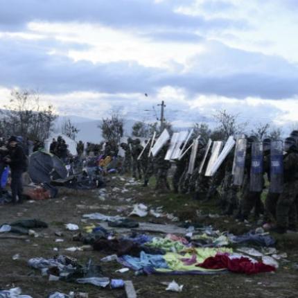 προσφυγες ειδομένη