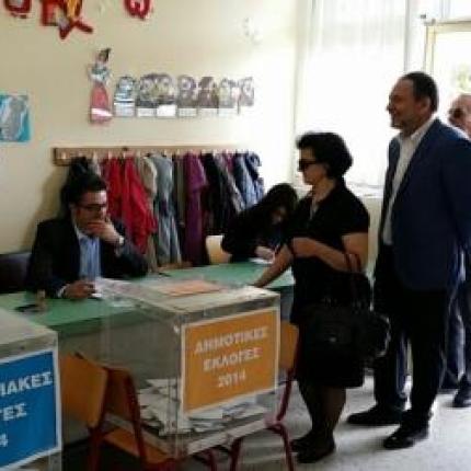 Ψήφισε ο Γιάννης Κουράκης 