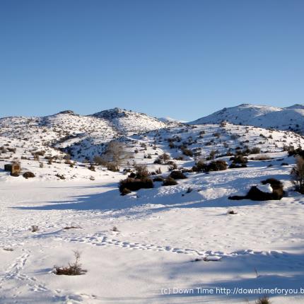 Τα πρώτα χιόνια έκαναν την εμφάνισή τους στον Ψηλορείτη