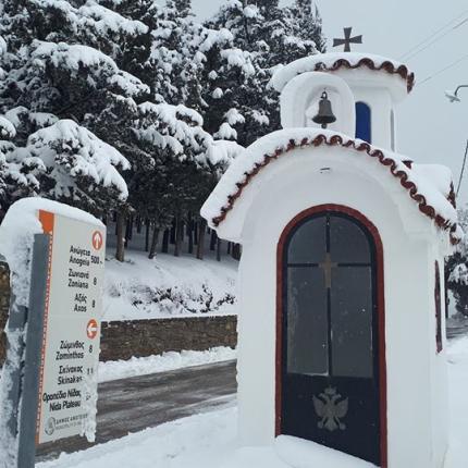 ανώγεια χιόνια 2019