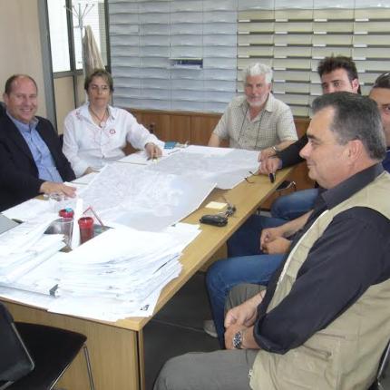 Επίσκεψη υποψηφίου Αντιπεριφερειάρχη Χανίων, Μανώλη Σταματάκη, στη Δ.Ε.Υ.Α.Χ