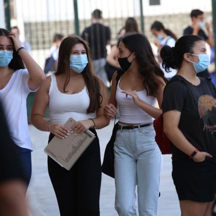 Ηράκλειο σχολεία μάσκες