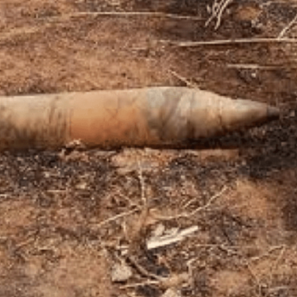 οβίδα όλμου του Β΄ Παγκοσμίου Πολέμου