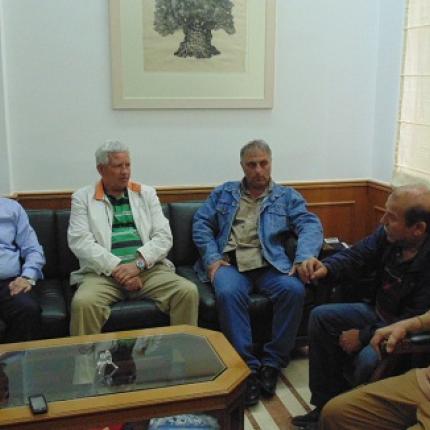 Αντιπροσωπεία της ΕΠΣΗ στην Περιφέρεια