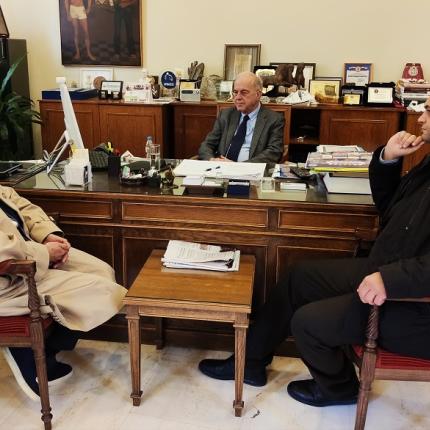 Από τη συνάντηση στη Λότζια