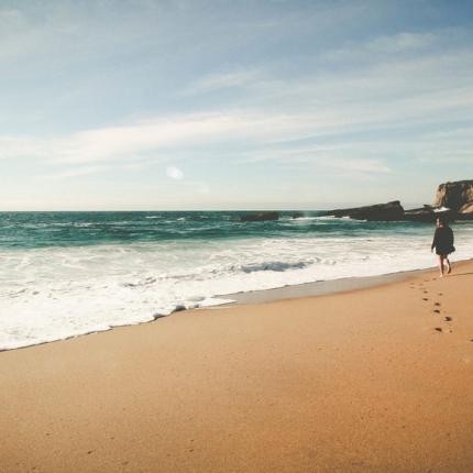 παραλία γυναίκα καλοκαίρι θάλασσα