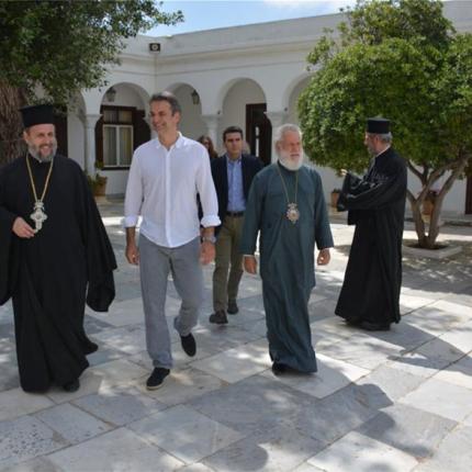 Μητσοτάκης - Τήνος