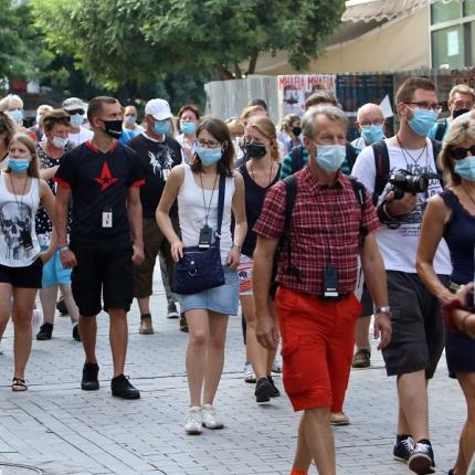 Βόλτα για τους τουρίστες στο κέντρο