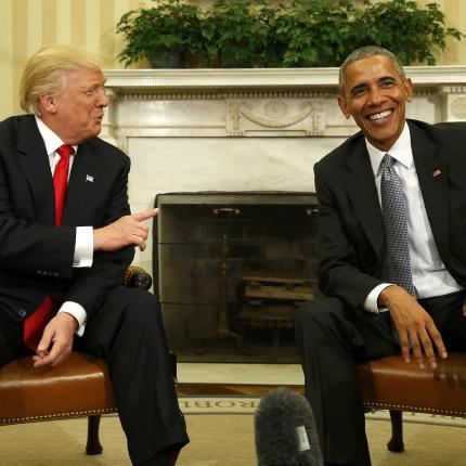 Τραμπ Ομπάμα