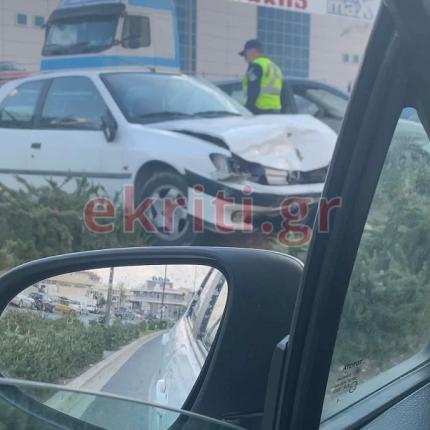 τροχαίο στο Ηράκλειο