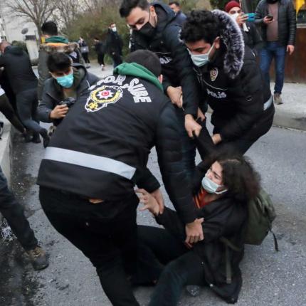 συλληψεις φοιτητων τουρκια