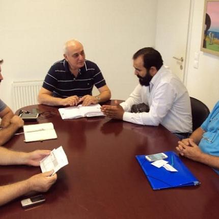 Ο Κώστας Δαμαβολίτης στη Βιάννο