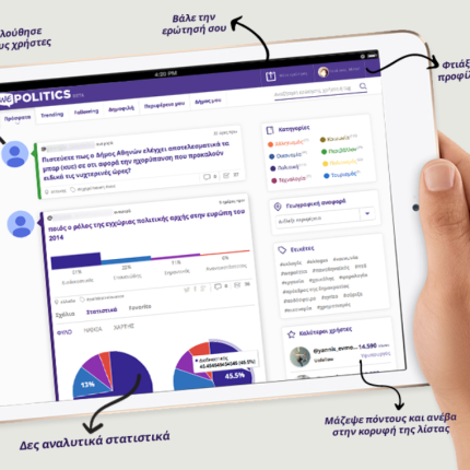 WEPOLITICS: Το πρώτο πολιτικό κοινωνικό δίκτυο ... made in Greece