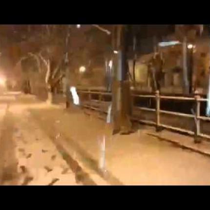 Το "στρωσε" ήδη στη Φλώρινα (φωτογραφίες και βίντεο)