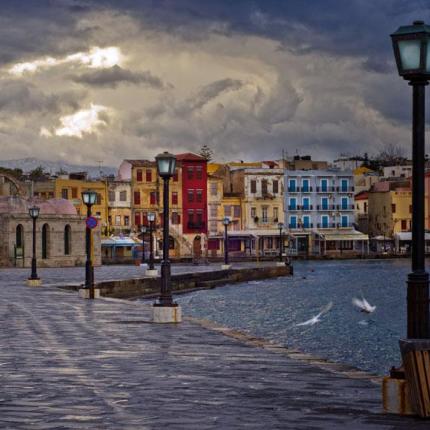 Τα Χανιά υποδέχτηκαν το απόγευμα της Τρίτης την ... αλλαγή του καιρού