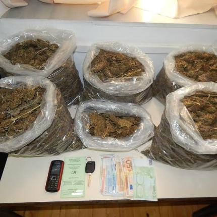 "Λαβράκι" της ΕΛΑΣ στο Ρέθυμνο - Στο δόκανο 36χρονος με 5.800 γραμμάρια χασίς