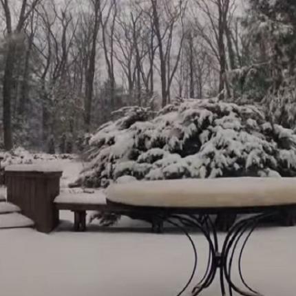 Ένα ... χιονισμένο βίντεο