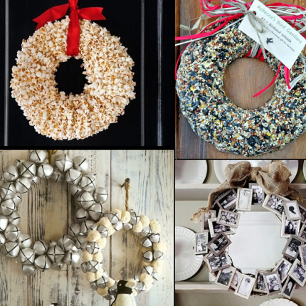 DIY: Στολίστε τις πόρτες σας με ένα όμορφο χριστουγεννιάτικο στεφάνι!