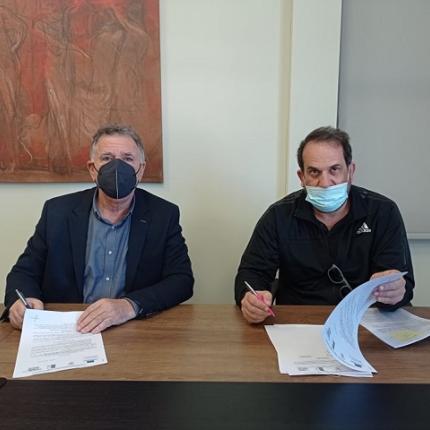 Δ. Μινώα Πεδιάδος - υπογραφές για ανάπλαση οικισμών