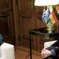 Συνάντηση Τσίπρα με την επικεφαλής των Γερμανών Πρασίνων στο Μέγαρο Μαξίμου
