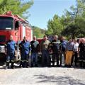 Ενισχύεται η πυρόσβεση στο Δήμο Μαλεβιζίου