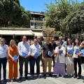 Προεκλογική εξόρμηση της ΝΟΔΕ Ηρακλείου μαζί με στελέχη και υποψηφίους βουλευτές