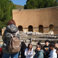 Το 6ο Γυμνάσιο ευχαριστεί τους αρχαιολόγους για την ξενάγηση στη Γόρτυνα