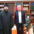 Επίσκεψη του νέου Ηγουμένου της Μονής Αγκαράθου στο Περιφερειάρχη Κρήτης